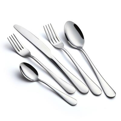 China Disposable High Quality 20 Pieces Set Colorful Customizable Stainless Steel Dinnerware Kitchenware Flatware Cutlery Set for sale