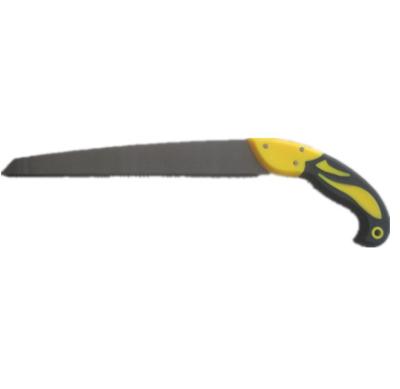 China Durable High Quality Outdoor Tools Plastic Handle Hand Saw Pruning Saw for cutting for sale