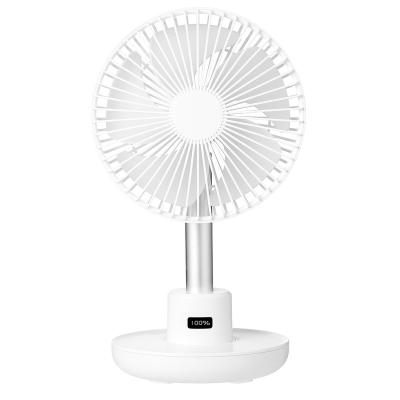 China High Wind Summer OEM ODM USB Rechargeable Stretch 3 Speeds 360 Degree Adjustment Air Fan USB Cooler Mini One Fan for sale