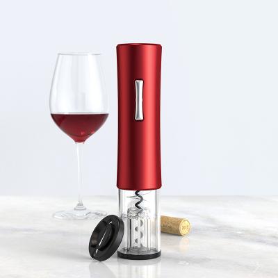 China Amazon Wine Bottle Opener Popular ABS Plastic Battery Operated Electric Wine Bottle Opener With Good Price for sale