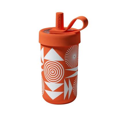 China 2021 SUS 316 Vacuum Straw Water Cup Ice Freeze Cooling Mug New Arrival OEM ODM Cola Beer Disposable Cup for sale