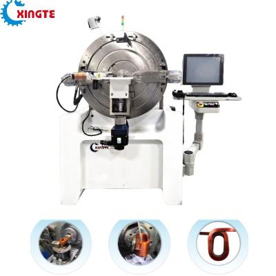 China Automatische platte draad inductor spoel wikkeling machine met hoge precisie en efficiëntie Te koop