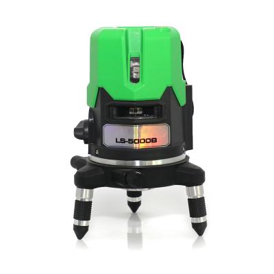 China 3 line green l line for gauge rotari beam cross laser level 160*160*185mm for sale