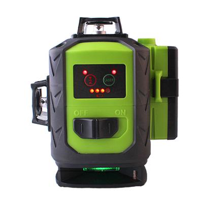 China Hot Selling Green 4D Laser Level /Fukuda Horizontal&Vertical 4D Laser Level Self-Leveling Green 360 Degree 16 Lines 15 x 8.5 x 13cm for sale