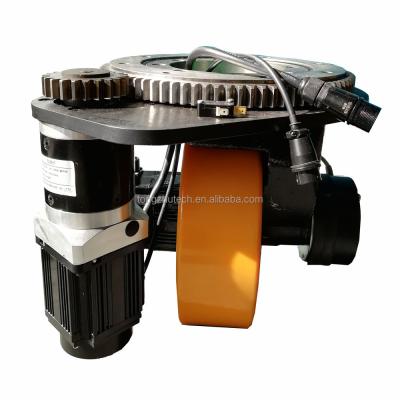 China TZBOT Machinery Repair Shops Series Enthusiastic Motor Drive Wheel Assembly Steerable Wheel AGV System Horizontal Wheel for sale