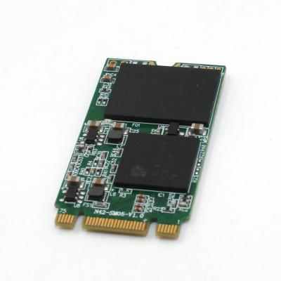 China MLC Chip 42mm M.2 NGFF SSD 2242 SATA III 6Gbps Mini PCIE 2 Lane 16GB for sale