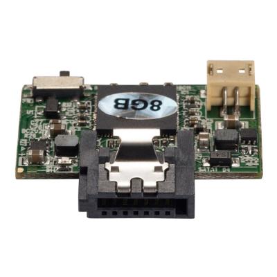 China 90 Degree SATA Dom Disk On Module 4GB MLC NAND Industrial SATAII With Power Cable for sale