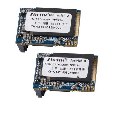 China Internes grelles Festplattenlaufwerk aktives 1.5W NANDs SATA Dom-7PIN 2GB MLC 270 Grad industrielle Dom zu verkaufen