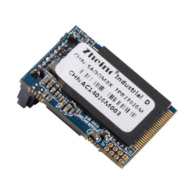 China Alto SSD de los DOM de los IOP 7PIN 16GB SATA 270 grados para el canal 25 * 18 * 12m m del ordenador 2 de IPC en venta