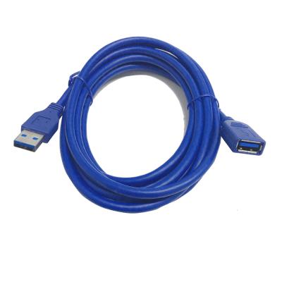 China AM To AF 3M SSD Accessories , USB 3.0 Data Extension Cable Office for sale