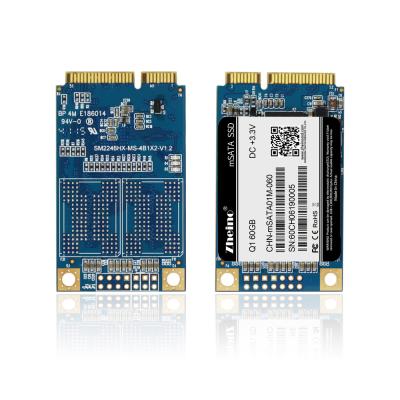 中国 MLC否定論履積のフラッシュQ1のmSATA SSD 60GB、ラップトップ1.25Wの能動態のためのFCCのハードディスク・ドライブ 販売のため