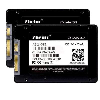 Κίνα A3 2,5 στερεό Drive σκληρών δίσκων ίντσας SATA SSD 240GB Interna για τον προσωπικό υπολογιστή γραφείου lap-top προς πώληση