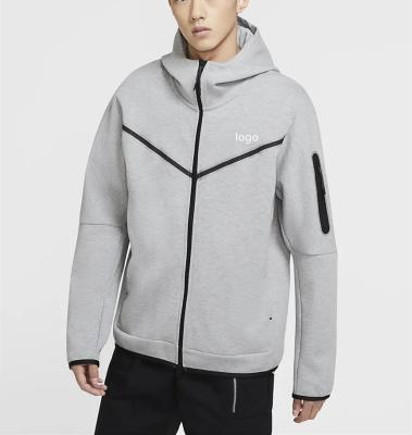 China Custom high quality Anti-wrinkle manufacturer zipper clothing hoodie for men for sale