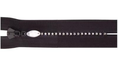 China 10# Single Diamond 30 Inch Zipper For Womens Wallet , auto Lock for sale