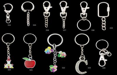 China Iron Stainless Steel Handbag Accessories Nice Metal Key Ring With Screw for sale