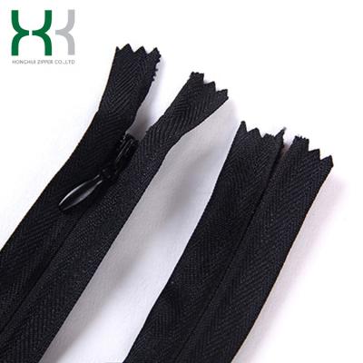 China Auto Lock Skirt Wholesale Accessories Nylon Invisible Zipper for sale