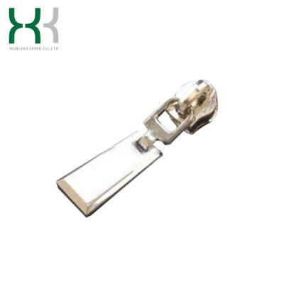 China Custom Garment Non Lock Metal Zipper Puller High Quality Nickel Free Zinc Alloy Zipper Slider for sale