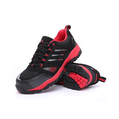 China Anti Static High Quality Anti Fly Knit Mesh Safety Shoes Safety Shoes Work Men for sale