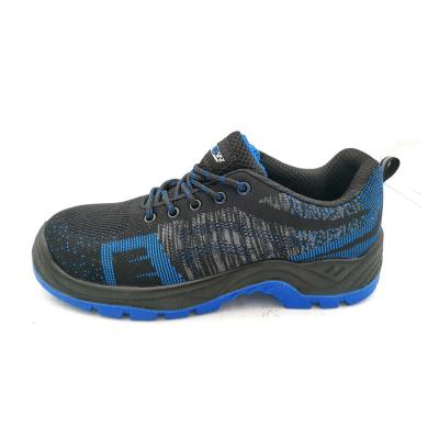 China Anti Static High Quality Fly Knit Mesh Anti Slip Safety Shoes For Men for sale