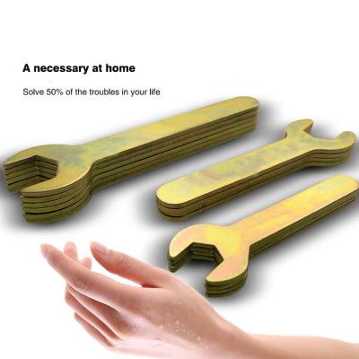 China Cheap Manufacture Steel Professional Open Hex Wrenc Open End Wrench 10mm 12mm 14mm Large for sale