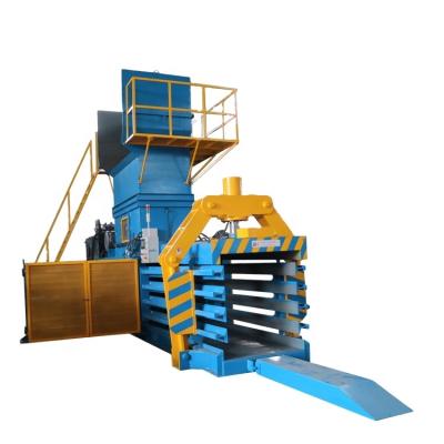 China Fully Automatic Horizontal Waste Paper Cardboard Baler PET Bottle Baler Machine for sale