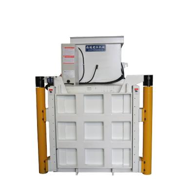 China Semi-automatic Hydraulic Plastic Sheet Carton Waste Paper Carton Hay Baler Machine for sale