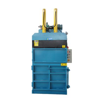 China Hydraulic Vertical Clothing Paper Cardboard Electric Baler Machine Waste Baling Machine for sale