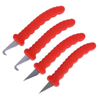 China Slide Open 2023 China Factory Customized Handle Plastic Blade Floating Burr Trimming Knife Deburring Tool for sale