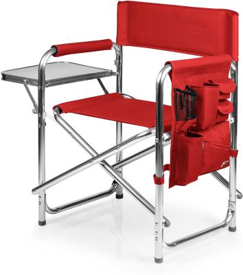 China Modern JADE Aluminum Folding Chairs and Tables Folding Folding Chair with Director Armrest Chair for sale