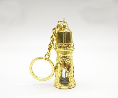 China RS Europestyle Custom Gold Roll On Perfume / Essential Oil Glass Bottle for sale