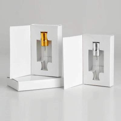 China Recyclable Paper Box Packaging Small Perfume Bottles Packaging for sale