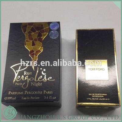 China BXO001 / Disposable Custom Design Printing Paper Perfume Box , Perfume Box Packaging for sale