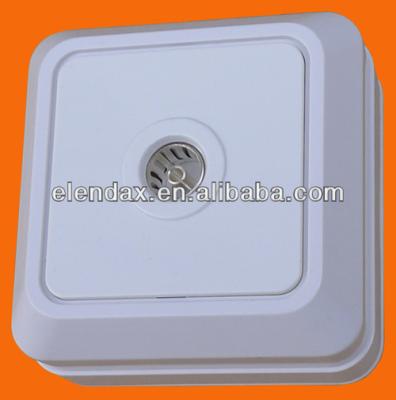 China Commercial European Style Surface Mount TV Antenna Socket (S1008) for sale