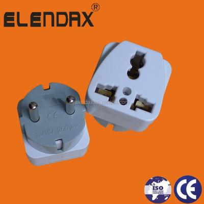 China Commercial Universal EU Power Supply Electrical Plug Adapter (P7045) for sale