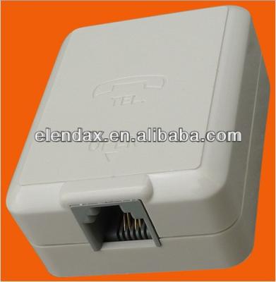 China Telephone Indonesia Style Telephone Socket Outlet (P7007) for sale