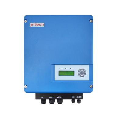 China Hybrid AC and JNTECH Solar Input 7.5kW 3 Phase Solar Pump Inverter for Solar Irrigation 265*330*150mm for sale