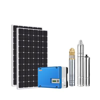 China Jntech 3.7KW/5HP Commercial Agriculture Solar Pump Solar Well Pump System Solar Power System for sale