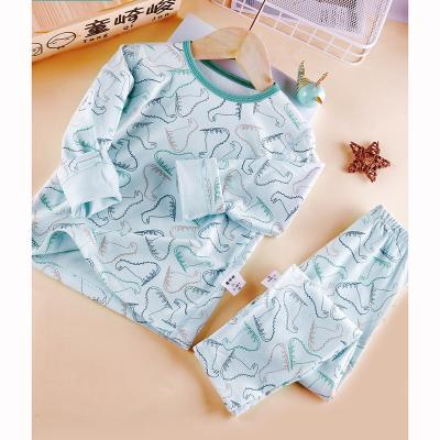 China Thermal for children in winter factory sales new pajamas pants kit dinosaur flower print for sale