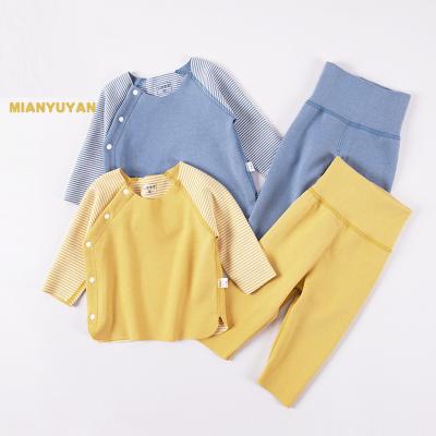 China Anti-shrink long johns thermal underwear sets for kids autumn winter clothing suit for sale