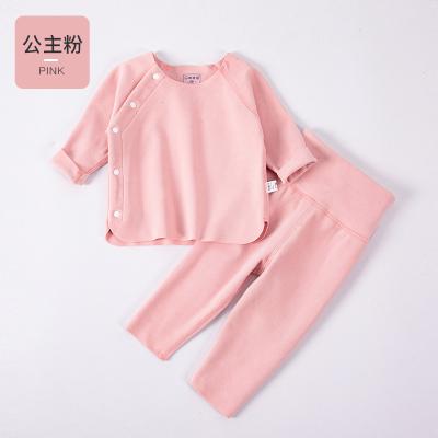 China Custom Anti-Shrink Newborn Gift Box Pure Cotton Babies Clothing Sets Thermal Pajamas for sale