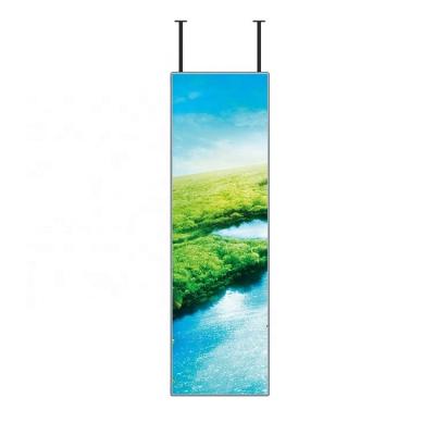 China Shopping mall indoor advertising remote control stand led ad poster hd stand video advertising screens P2 P2.5 P3 for shopping mall for sale