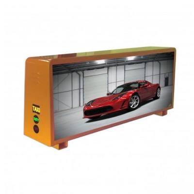 China Outdoor mobile ads cheap factory price super size led taxi roof signs promotion sign smart top screen P3mm for sale