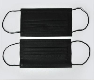 China Breathable Factory For The Production Of Protective Facemask Black Color Face Masks Supplier for sale