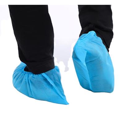 China Anti Slip PP Non Slip Anti Slip Boot Covers Disposable Medical Nonwoven Shoe Cover for sale