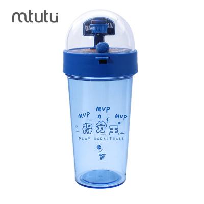 China Viable Success Plastic Water Bottle Custom Amz Logo 500Ml Tritan Basketball Sports Drinking Water Bottle for sale