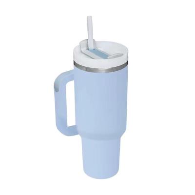 China Popular Design Insulated Vacuum Thermos Kids Tumbler Cup With Straw 304Stainless Steel Thermos Mugs PORTABLE for sale