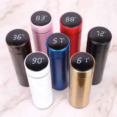 China Smart Wall Display Dual Wall Display Coffee Tumbler PORTABLE Stainless Steel Vacuum Insulated Travel Stainless Steel Water Thermo Mug for sale