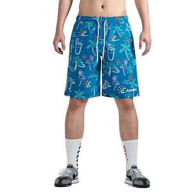 China Custom Quick Dry Water Repellent Mens Breathable Swimming Trunks Beach Board Shorts for sale