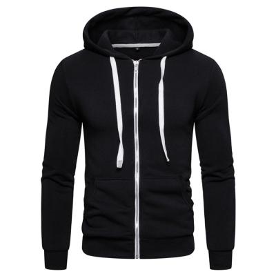 China Breathable Hoodie Wholesale Ankle Streetwear Hoodies Top Zipper Up Mens Hoodies for sale