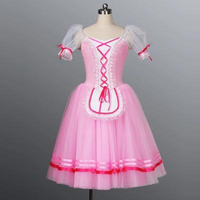 China Professional Fast Delivery Custom Size High Quality Girls Dresses Lace Long Romantic Ballet Tutu for sale